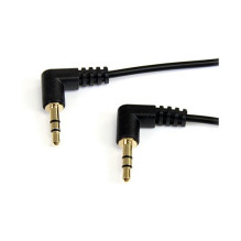 „StarTech.com“ 0,3 m kampinis M / M garso kabelis „StarTech.com“ 0,3 m kampinis M / M garso kabelis