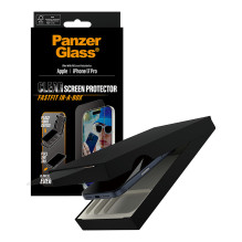PanzerGlass ® Screen Protector iPhone 17 Pro, Ultra-Wide Fit w. Fastfit in-a-box