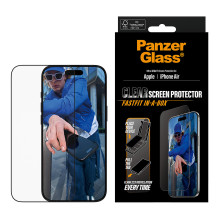 PanzerGlass ® Screen Protector iPhone Air, Ultra-Wide Fit w. Fastfit in-a-box