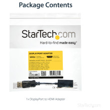 StarTech.com DP2HD4K60S video cable adapter