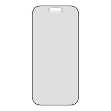 „PanzerGlass ®“ dvipusis privatumo ekrano apsauginis elementas, skirtas „iPhone 17“, „iPhone 16 Pro“, itin plataus prita