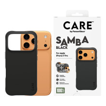 PanzerGlass CARE™ by ® Samba Case Black w. MagSafe iPhone 17 Pro mobile phone case