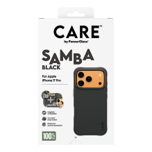 PanzerGlass CARE™ by ® Samba Case Black w. MagSafe iPhone 17 Pro mobile phone case