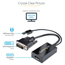 StarTech.com DVI2DP2 video cable adapter