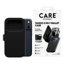 „PanzerGlass CARE™ by ® Tango 2-in-1“ piniginės dėklas su „MagSafe iPhone 17 Pro“ mobiliojo telefono dėklu „PanzerGlass CARE™ by ® Tango 2-in-1“ piniginės dėklas su „MagSafe iPhone 17 Pro“ mobiliojo telefono dėklu