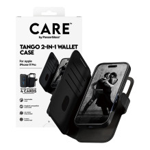 „PanzerGlass CARE™ by ® Tango 2-in-1“ piniginės dėklas su „MagSafe iPhone 17 Pro“ mobiliojo telefono dėklu „PanzerGlass CARE™ by ® Tango 2-in-1“ piniginės dėklas su „MagSafe iPhone 17 Pro“ mobiliojo telefono dėklu