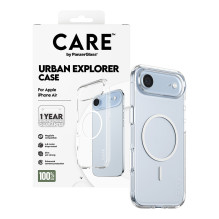 PanzerGlass CARE™ by ® Urban Explorer Case Transparent w. White MagSafe iPhone Air mobile phone case