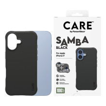 PanzerGlass CARE™ by ® Samba Case Black w. MagSafe iPhone 17 mobile phone case