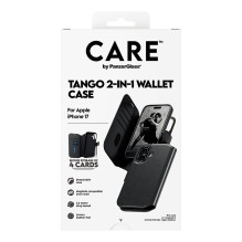 „PanzerGlass CARE™ by ® Tango 2-in-1“ piniginės dėklas su „MagSafe iPhone 17“ mobiliojo telefono dėklu „PanzerGlass CARE™ by ® Tango 2-in-1“ piniginės dėklas su „MagSafe iPhone 17“ mobiliojo telefono dėklu