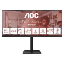 AOC CU34E4C computer monitor