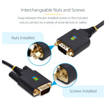 „StarTech.com“ 1P3FFCB-USB-SERIAL nuoseklusis kabelis
