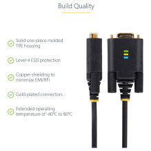 „StarTech.com“ 1P3FFCB-USB-SERIAL nuoseklusis kabelis