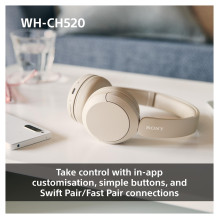 Sony WHCH520Y.CE7 headphones / headset