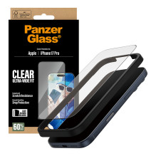 PanzerGlass ® Screen Protector iPhone 17 Pro, Ultra-Wide Fit w. EasyAligner