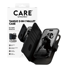 „PanzerGlass CARE™ by ® Tango 2-in-1“ piniginės dėklas su „MagSafe iPhone Air“ mobiliojo telefono dėklu