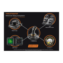 „Thrustmaster T.16000M FCS“ skrydžio paketas „Thrustmaster T.16000M FCS“ skrydžio paketas