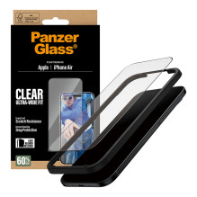 „PanzerGlass ®“ ekrano apsauga „iPhone Air“, itin plataus pritaikymo su „EasyAligner“