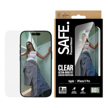 PanzerGlass SAFE. by ® Screen Protector iPhone 17 Pro, Ultra-Wide Fit w. EasyAligner