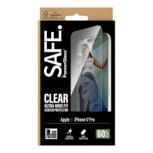 PanzerGlass SAFE. by ® Screen Protector iPhone 17 Pro, Ultra-Wide Fit w. EasyAligner
