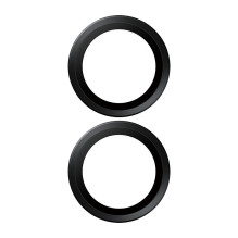 PanzerGlass ® Hoops® Camera Lens Protector Black iPhone 17, iPhone 16, 16 Plus