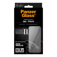 PanzerGlass ® Ceramic II Screen Protector iPhone Air, Ultra-Wide Fit w. EasyAligner
