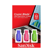SanDisk Cruzer Blade 3x 32GB USB flash drive