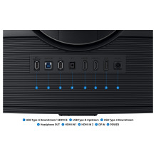 „Samsung G75F“ kompiuterio monitorius