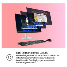 HP Elite Studio 8 AiO stacionarus kompiuteris, Intel Core Ultra 7 265, 60,45 cm, 23,8 colio, FHD 16 GB, 512 GB, SSD, W11