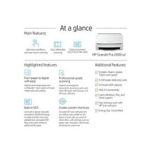 HP Scanjet Pro 2000 s2 skaitytuvas su lapų tiekimu HP Scanjet Pro 2000 s2 skaitytuvas su lapų tiekimu