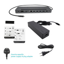 i-tec Metal C31FLATPRO100 laptop dock / port replicator
