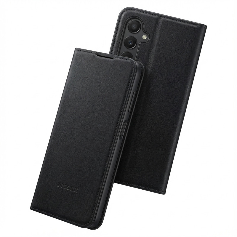 Mobeen Flip Cover for Galaxy A17 5G, Black