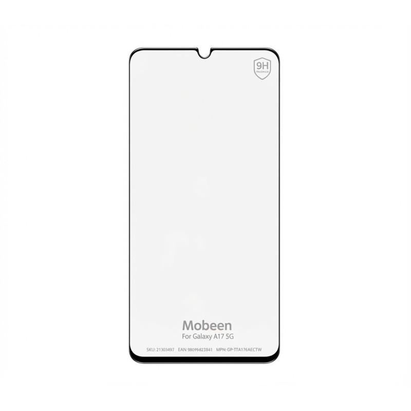 Mobeen Tempered Glass for Galaxy A17 5G, transparent