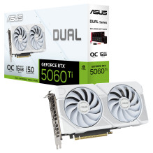 ASUS Dual -RTX5060TI-O16G-WHITE ASUS Dual -RTX5060TI-O16G-WHITE