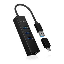 ICY BOX IB-HUB1419-LAN