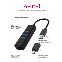 ICY BOX IB-HUB1419-LAN