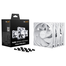 be quiet! Pure Wings 3 120mm, PWM Reverse White Triple-Pack