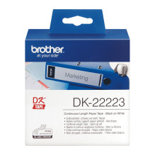 Brother DK-22223 spausdintuvo etiketė