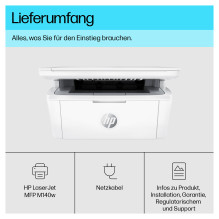 HP LaserJet MFP M140w 3-in-1 A4 Black White Laser Printer with WiFi and 150 Sheets HP LaserJet MFP M140w 3-in-1 A4 Black White Laser Printer with WiFi and 150 Sheets