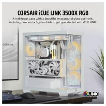 „Corsair iCUE LINK 3500X RGB“ plokštė
