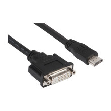 CLUB3D HDMI to DVI-I Single Link Adapter Cable CLUB3D HDMI to DVI-I Single Link Adapter Cable