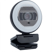 Wortmann TERRA Halo LED šviesos žiedas C1868pro Full HD juodas