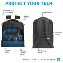 HP Professional 17.3 nešiojamojo kompiuterio kuprinė HP Professional 17.3 nešiojamojo kompiuterio kuprinė