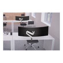 „Neomounts NM-D775WHITEPLUS“ monitoriaus laikiklis / stovas