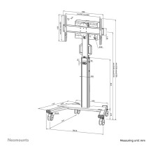 Neomounts FL50S-825WH1 multimedia cart / stand Neomounts FL50S-825WH1 multimedia cart / stand