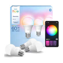 „Philips by Signify Hue“ išmanusis apšvietimas su balta ir spalvota šviesa 8721103055255