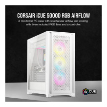 „Corsair iCUE 5000D RGB“ oro srauto plokštė