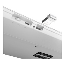 „Sharkoon OfficePal K30W“ baltoji klaviatūra „Sharkoon OfficePal K30W“ baltoji klaviatūra