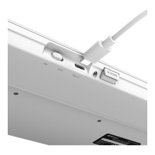 „Sharkoon OfficePal K30W“ baltoji klaviatūra „Sharkoon OfficePal K30W“ baltoji klaviatūra