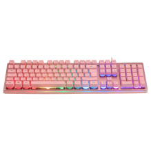 Deltaco žaidimų klaviatūra GAM-021-RGB-P-DE