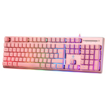 Deltaco žaidimų klaviatūra GAM-021-RGB-P-DE